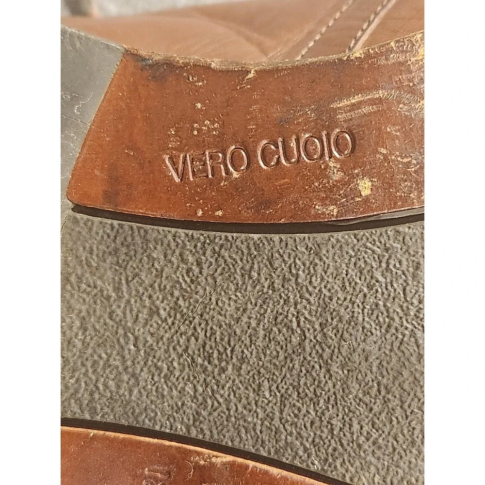 Mezlan Shoes Mens‎ Size 12 Brown Leather Derby Dress Square Toe Made In Spain
